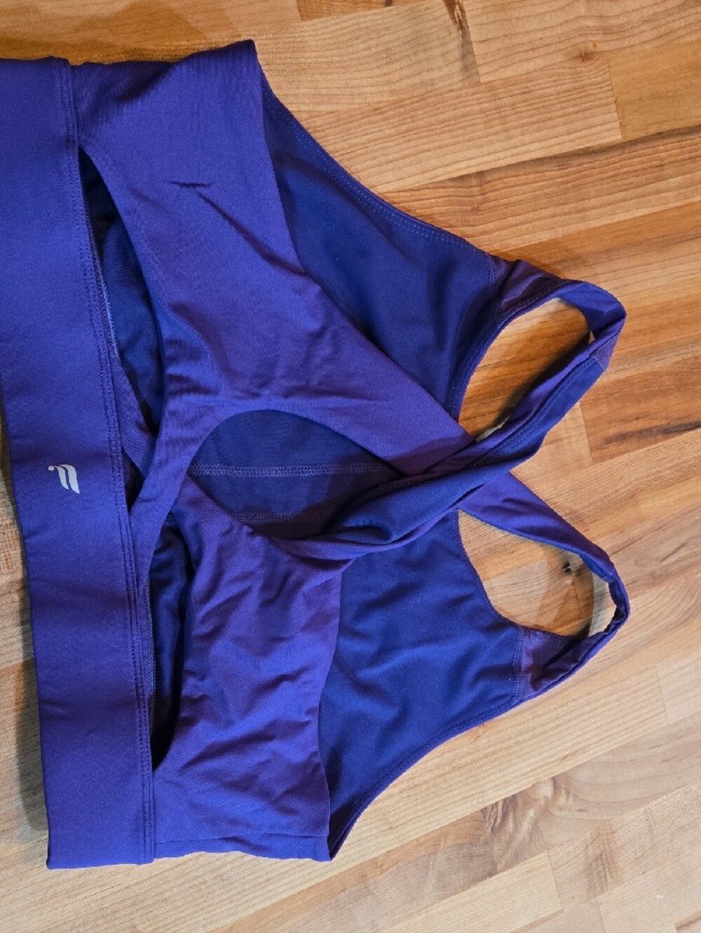 Fabletics Purple Racerback Sports Bra - Picture 2 of 2